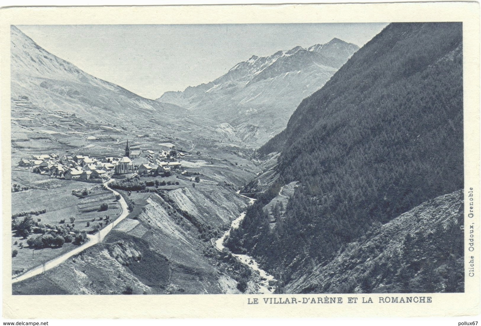 CPA LE VILLAR-D'ARENE  (HAUTES ALPES)  LE VILLAR-D'ARENE ET LA ROMANCHE - Autres & Non Classés