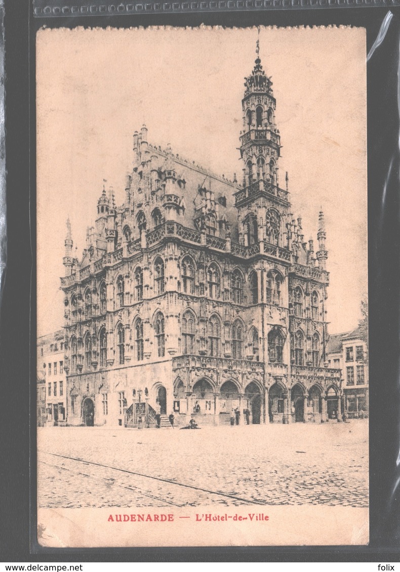 Oudenaarde / Audenarde - L'Hôtel-de-Ville - 1918 - Oudenaarde