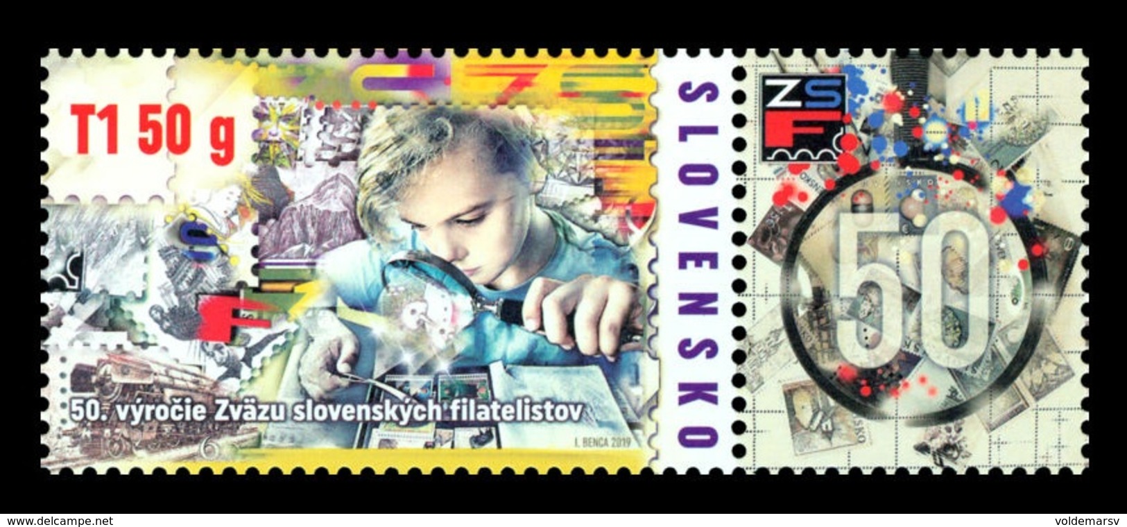 Slovakia 2019 Mih. 873 Union Of Slovak Philatelists MNH ** - Unused Stamps