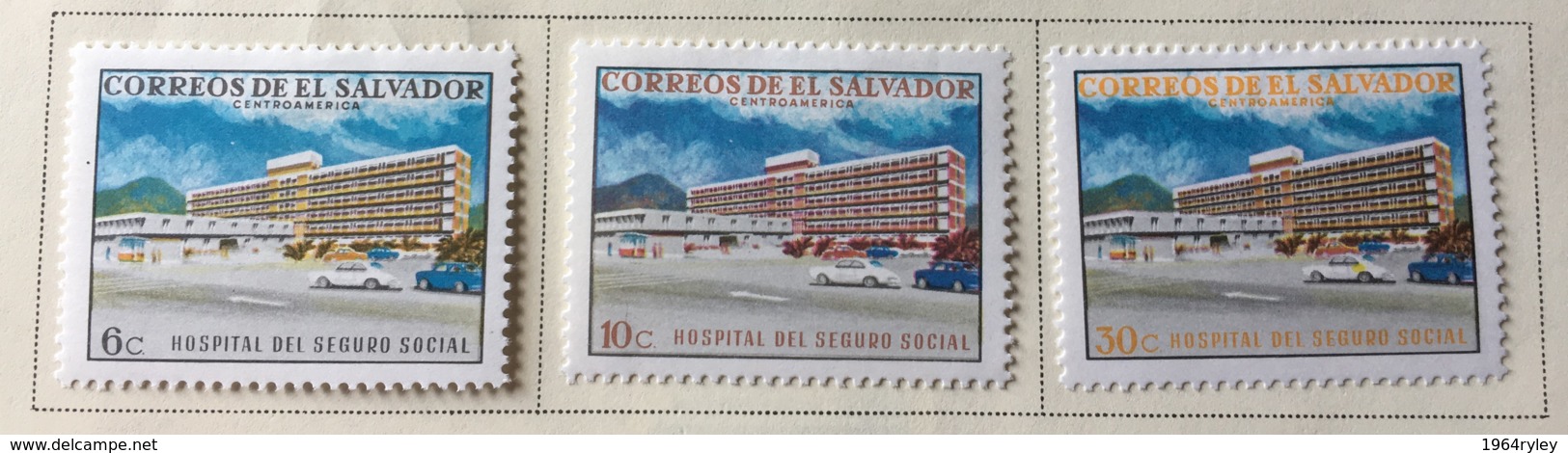 El Salvador - MH* - 1969 - # 799/801 - El Salvador