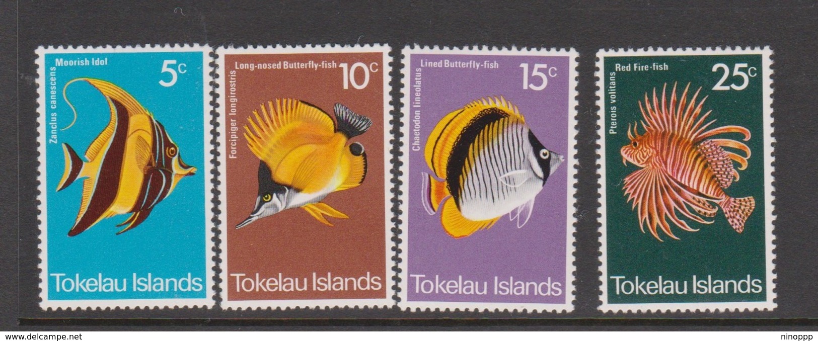Tokelau SG 45-48 1975 Fish,mint Never Hinged - Tokelau