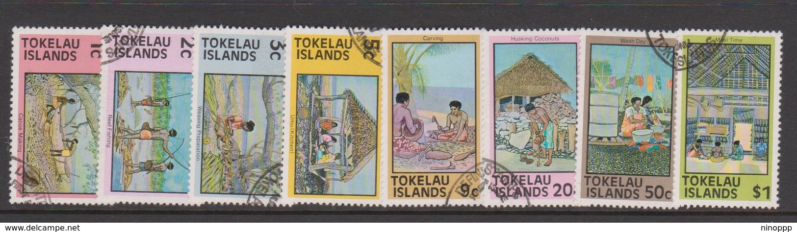 Tokelau SG 49-56 1976 Definitives,used - Tokelau