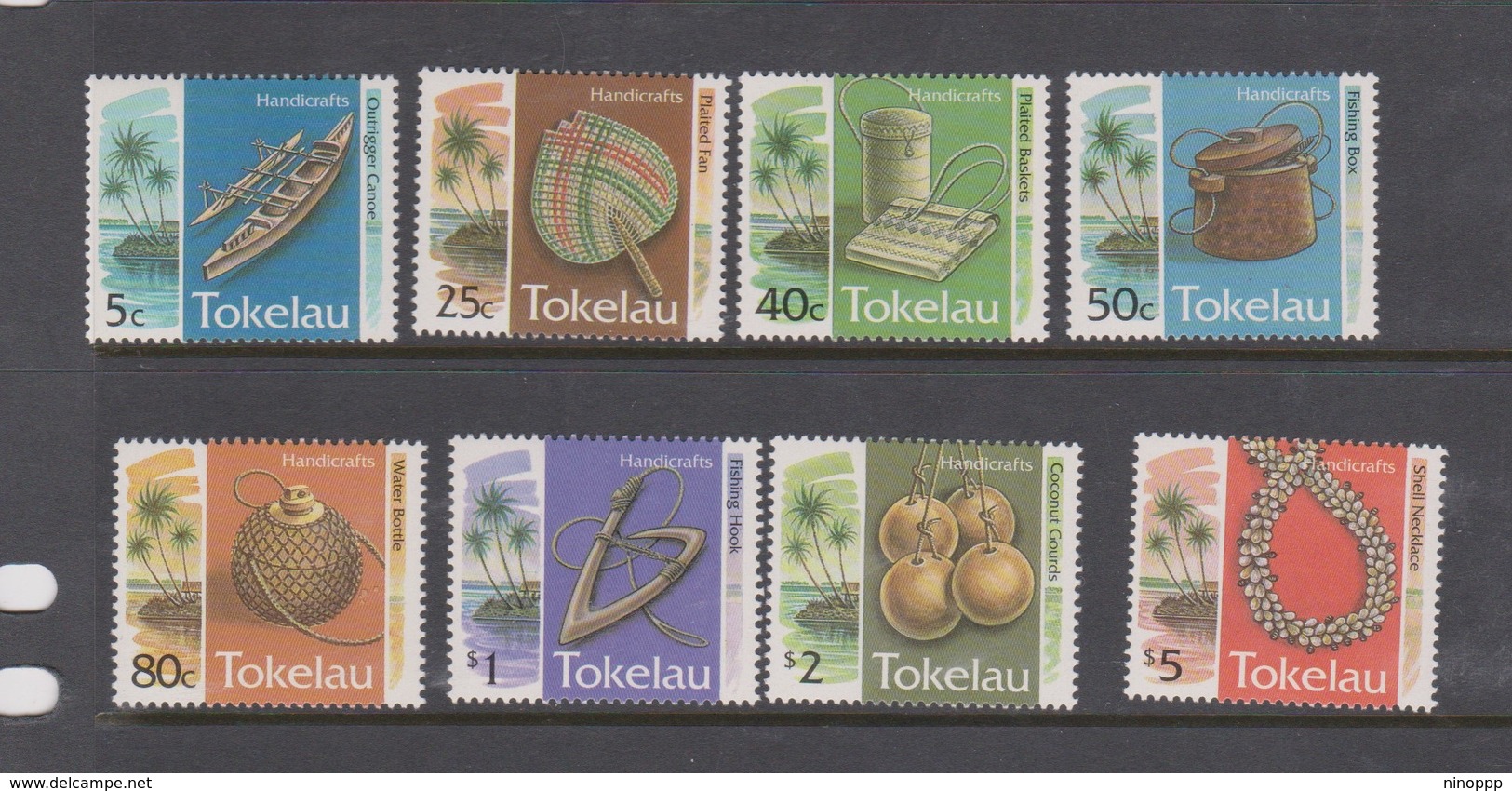 Tokelau SG 208-215 1994 Handicrafts ,mint Never Hinged - Tokelau