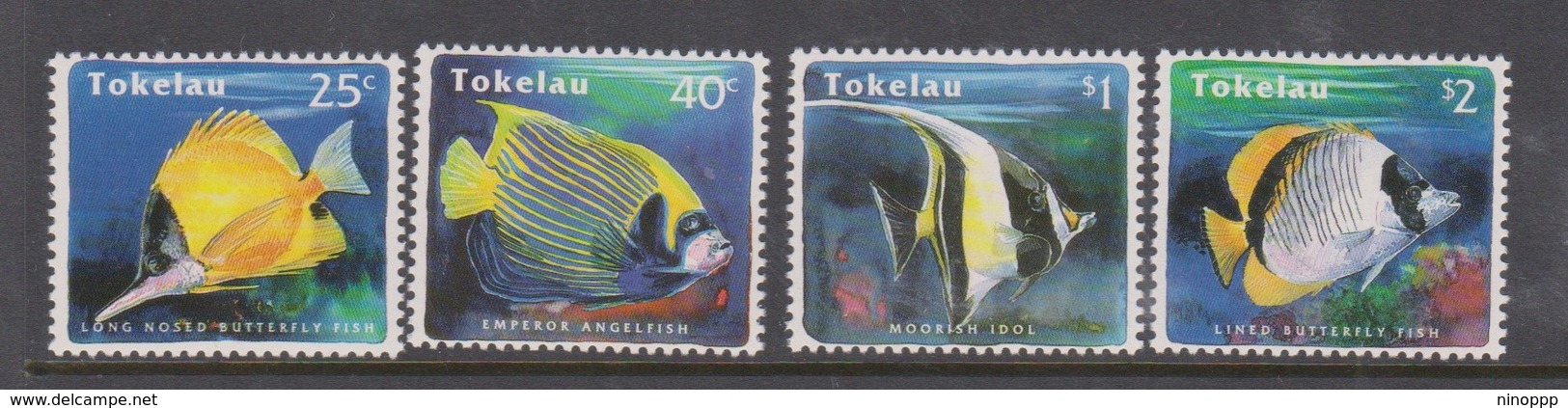 Tokelau SG 224-227 1995 Reef Fishes,mint Never Hinged - Tokelau