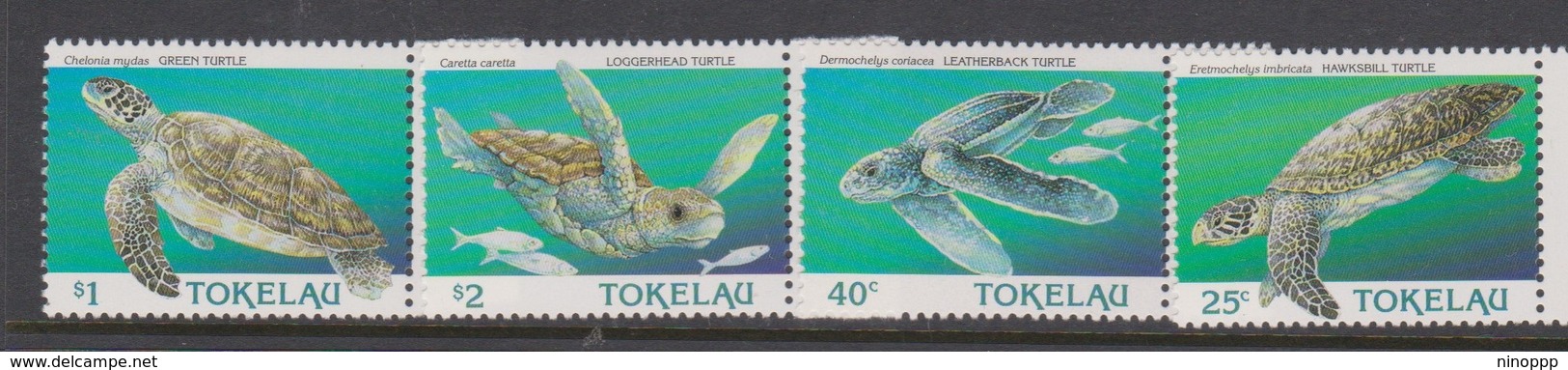 Tokelau SG 234-237 1995 Turtles,mint Never Hinged - Tokelau