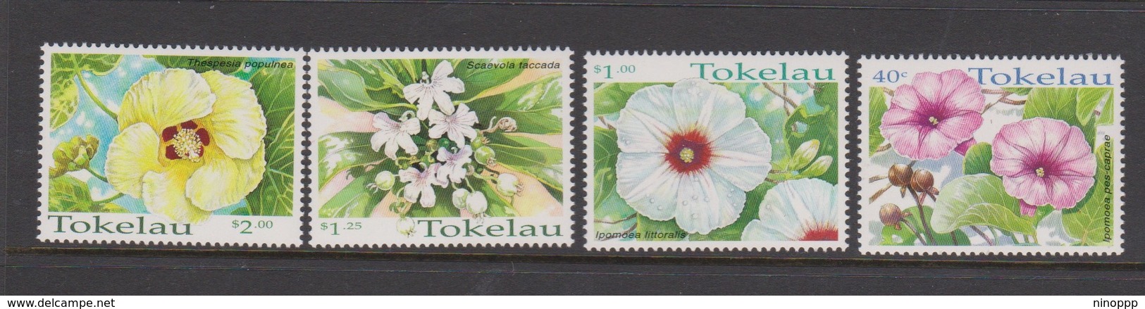 Tokelau SG 283-286 1998 Tropical Flowers,mint Never Hinged - Tokelau