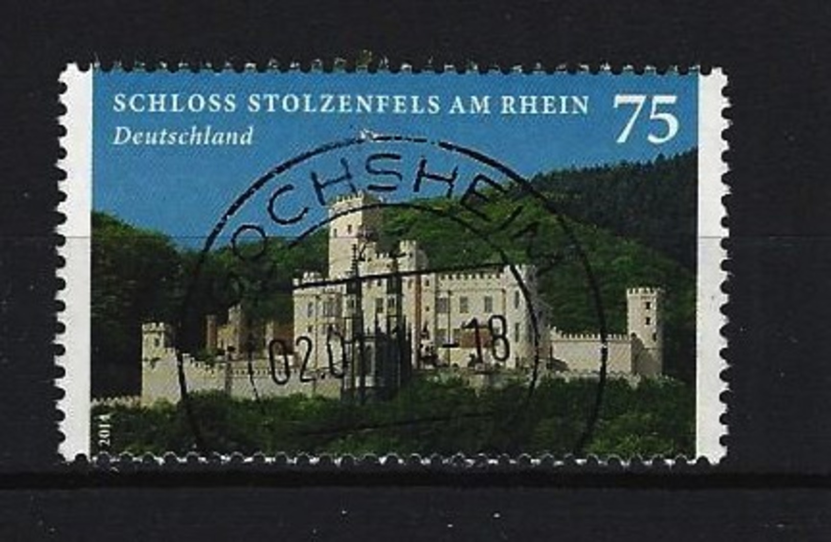 BUND - Mi-Nr. 3049 Schloss Stolzenfels Am Rhein Gestempelt (2) - Gebraucht