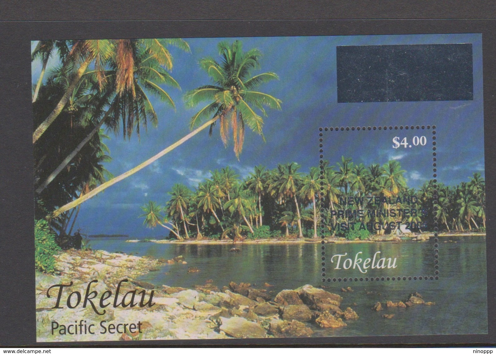 Tokelau SG MS 361 2004 NZ Prime Minister Visit  Miniature Sheet,mint Never Hinged - Tokelau