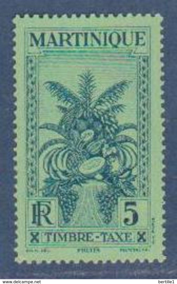 MARTINIQUE        N°  YVERT    TAXE 12  NEUF AVEC CHARNIERE      ( Char 02/20 ) - Timbres-taxe