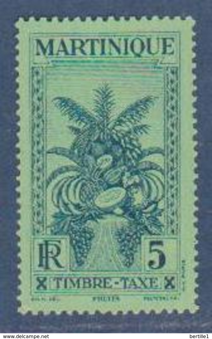 MARTINIQUE        N°  YVERT    TAXE 12  NEUF AVEC CHARNIERE      ( Char 02/20 ) - Portomarken