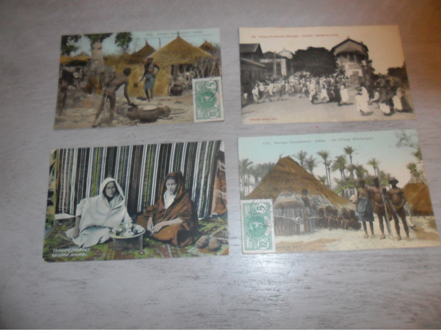 Beau Lot De 60 Cartes Postales D' Afrique Africa Afrika  Seins Nus Nu  Dakar  Sénégal  Djibouti  Tunis  Algérie - 5 - 99 Cartes