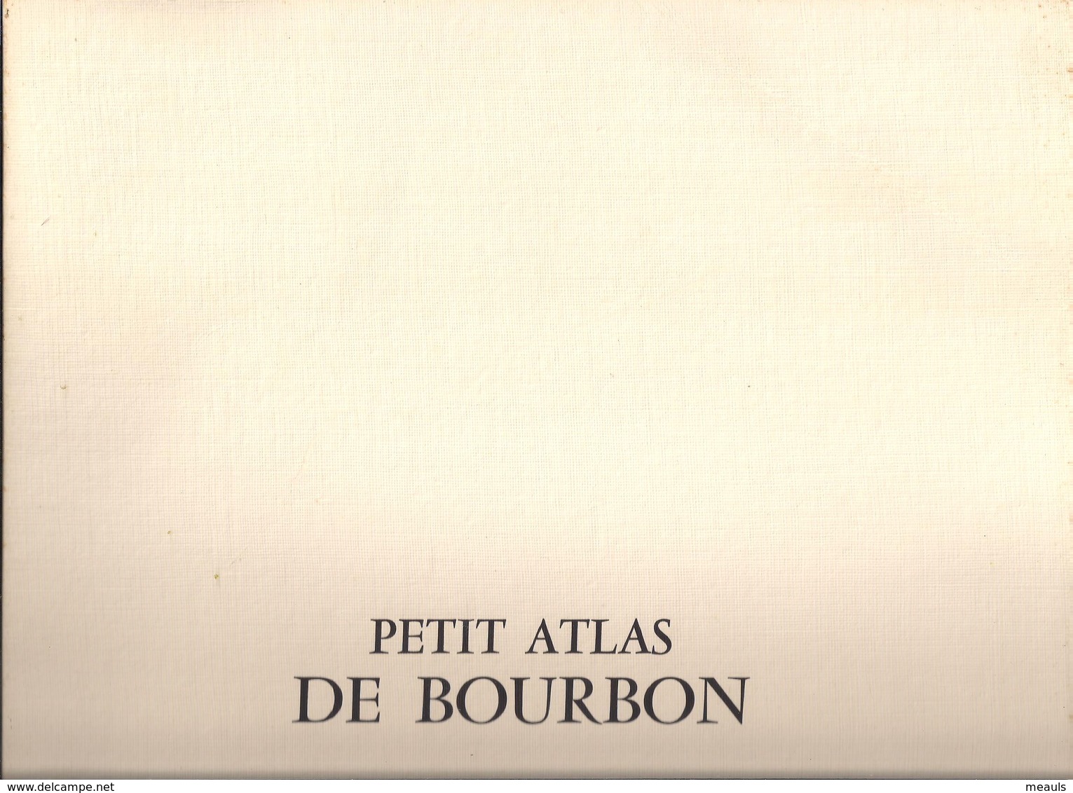 REUNION  PETIT    ATLAS DE BOURBON..1962.. 27 CARTES - Autres & Non Classés