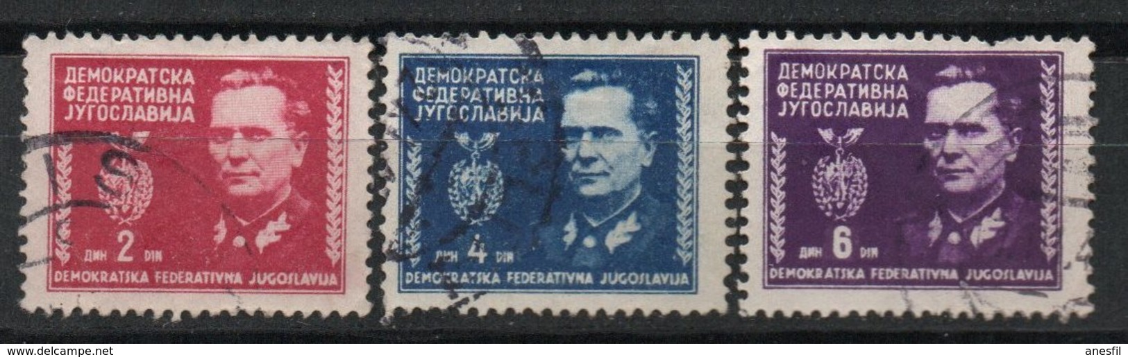 Ref: 1391. Yugoslavia. 1945. Mariscal Tito. - Usados