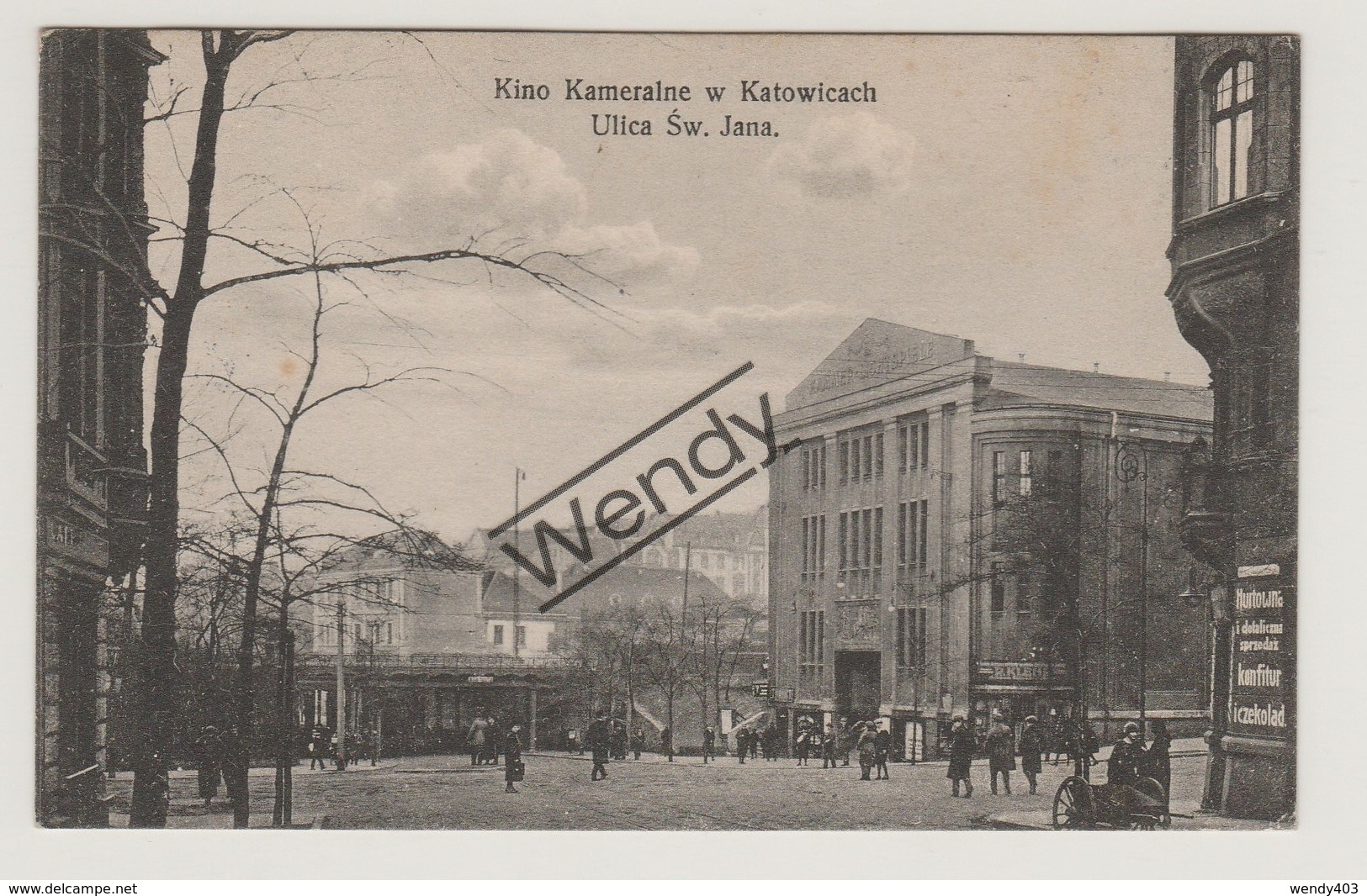 Katowicach - Kino Kameraine - Ulica Sw. Jana. - Pologne