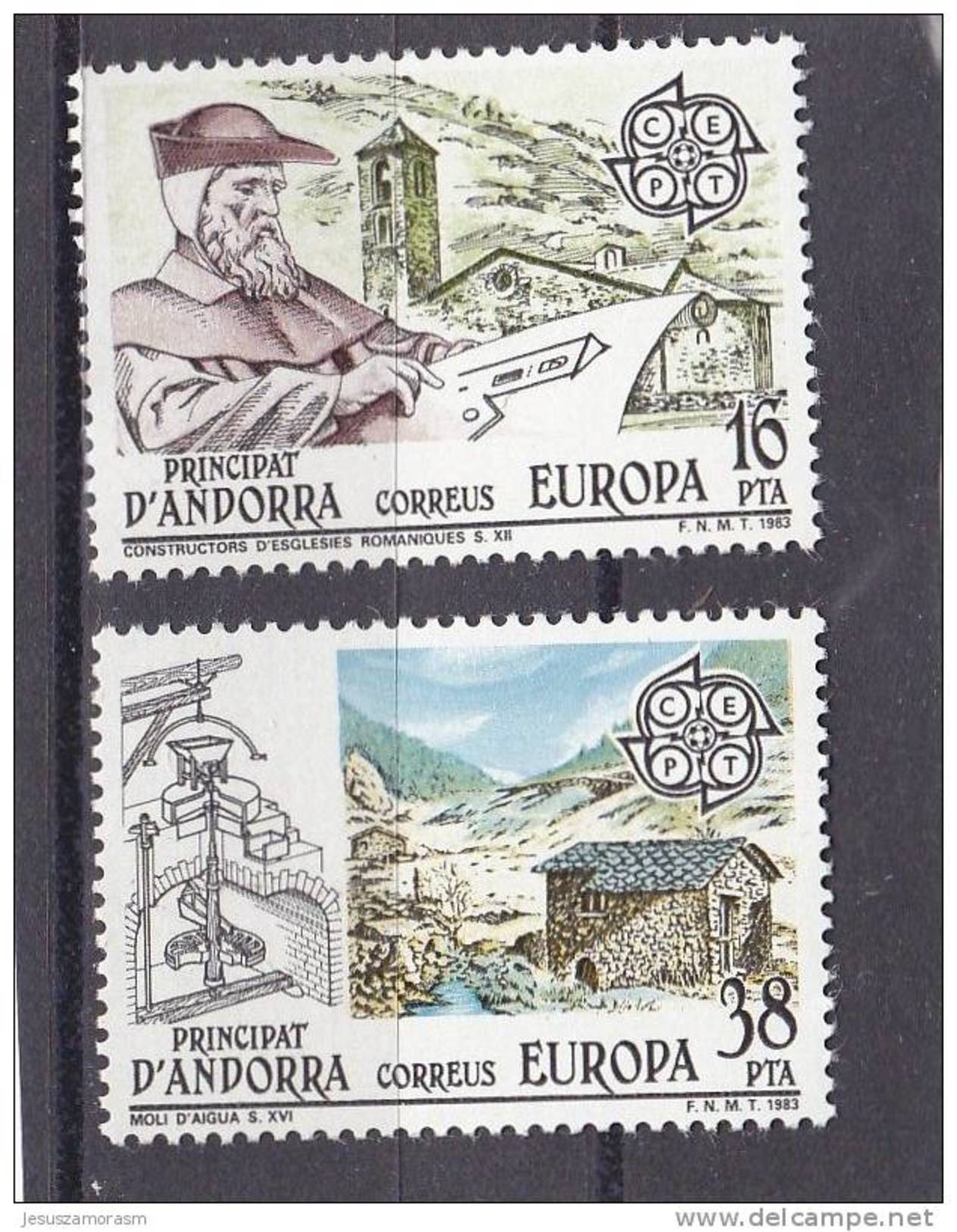 Andorra Española Nº 168 Al 169 - Nuevos
