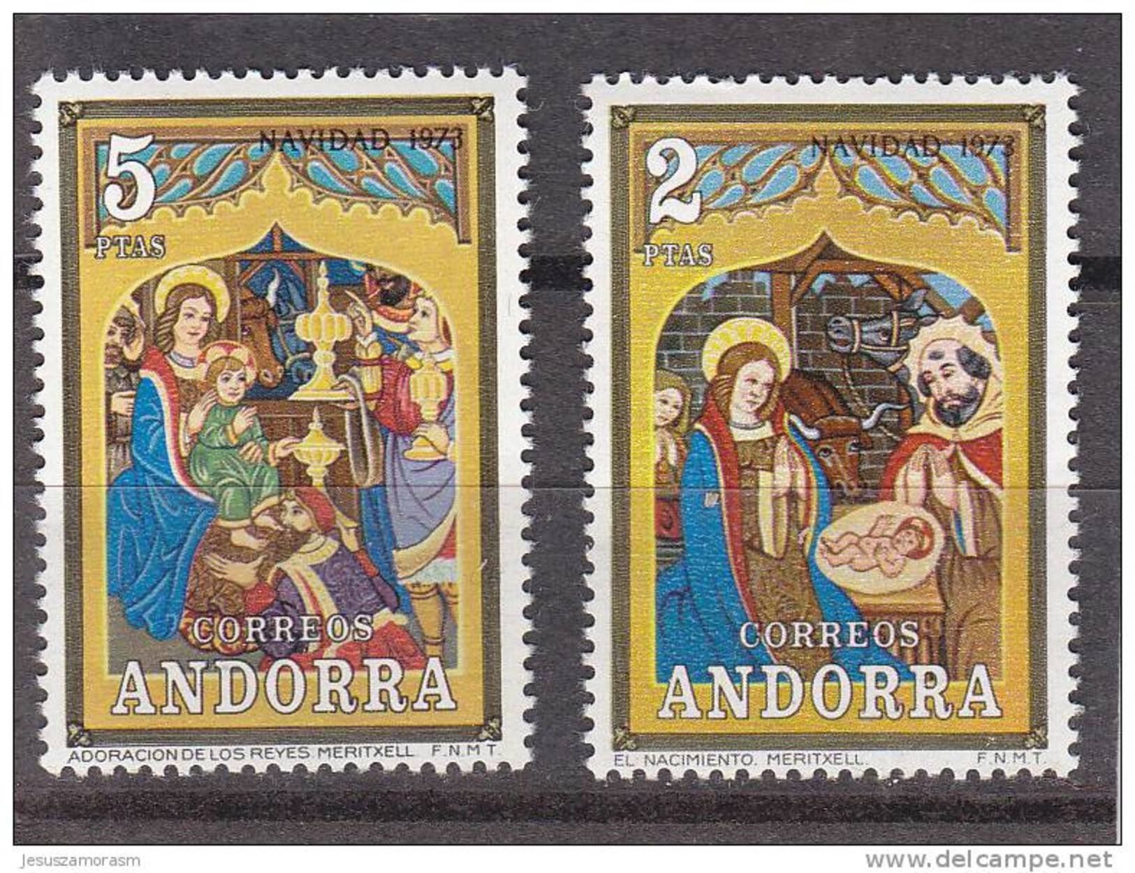 Andorra Española Nº 87 Al 88 - Nuevos