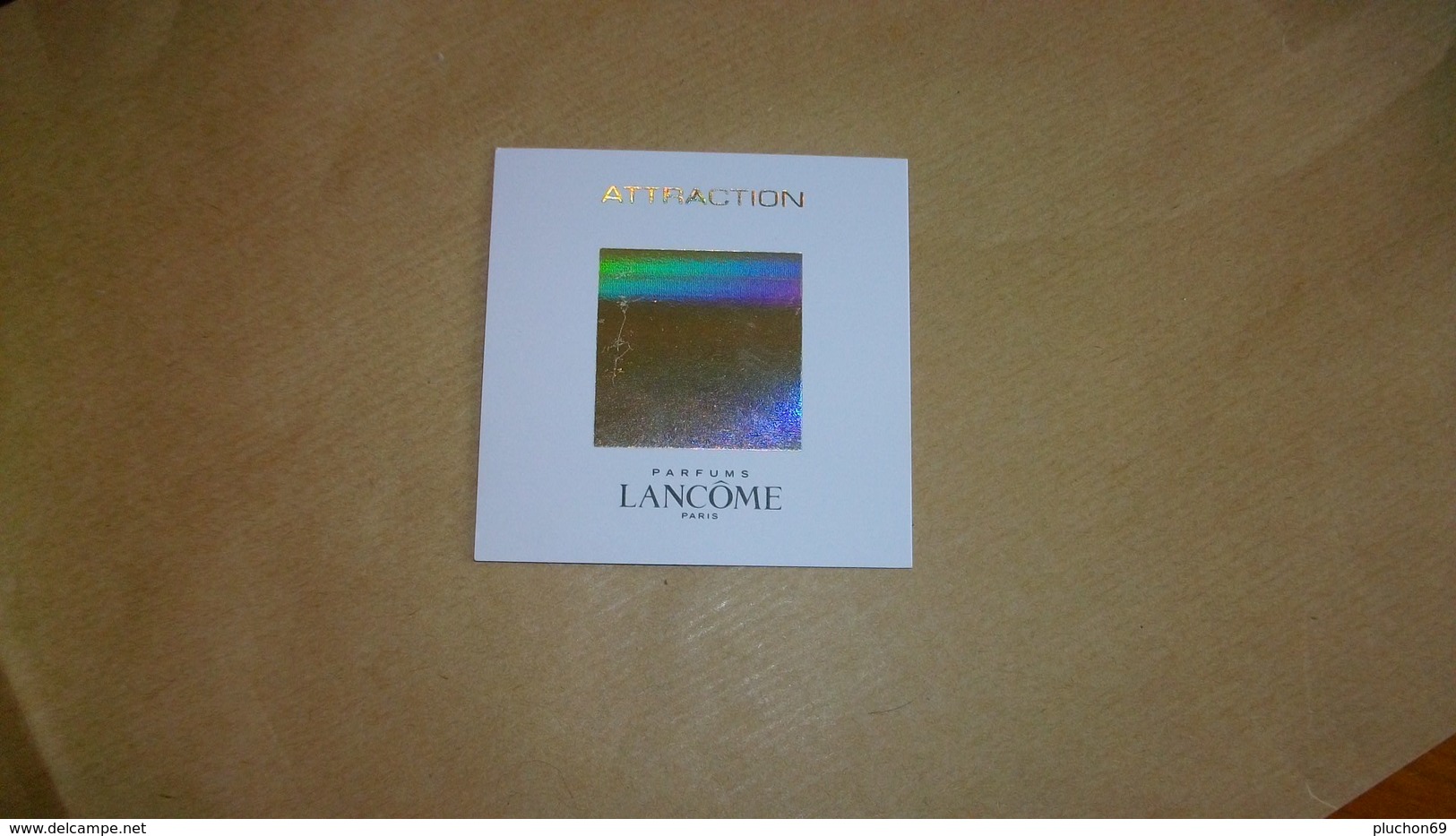 Carte Parfumée Lancome Attraction - Modern (ab 1961)