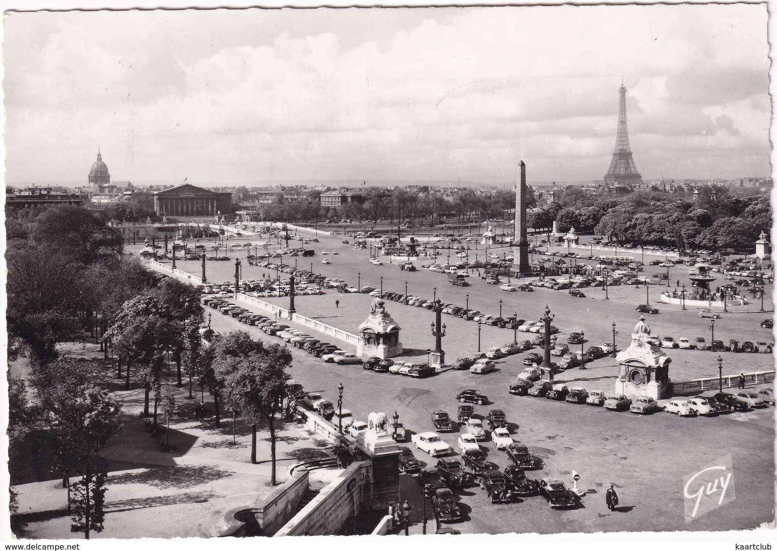 Paris Et Ses Merveilles: PEUGEOT 203, CITROËN TRACTION AVANT, DS, OPEL KAPITÄN, SIMCA VEDETTE, PANHARD Z, JAGUAR MK1 - Turismo