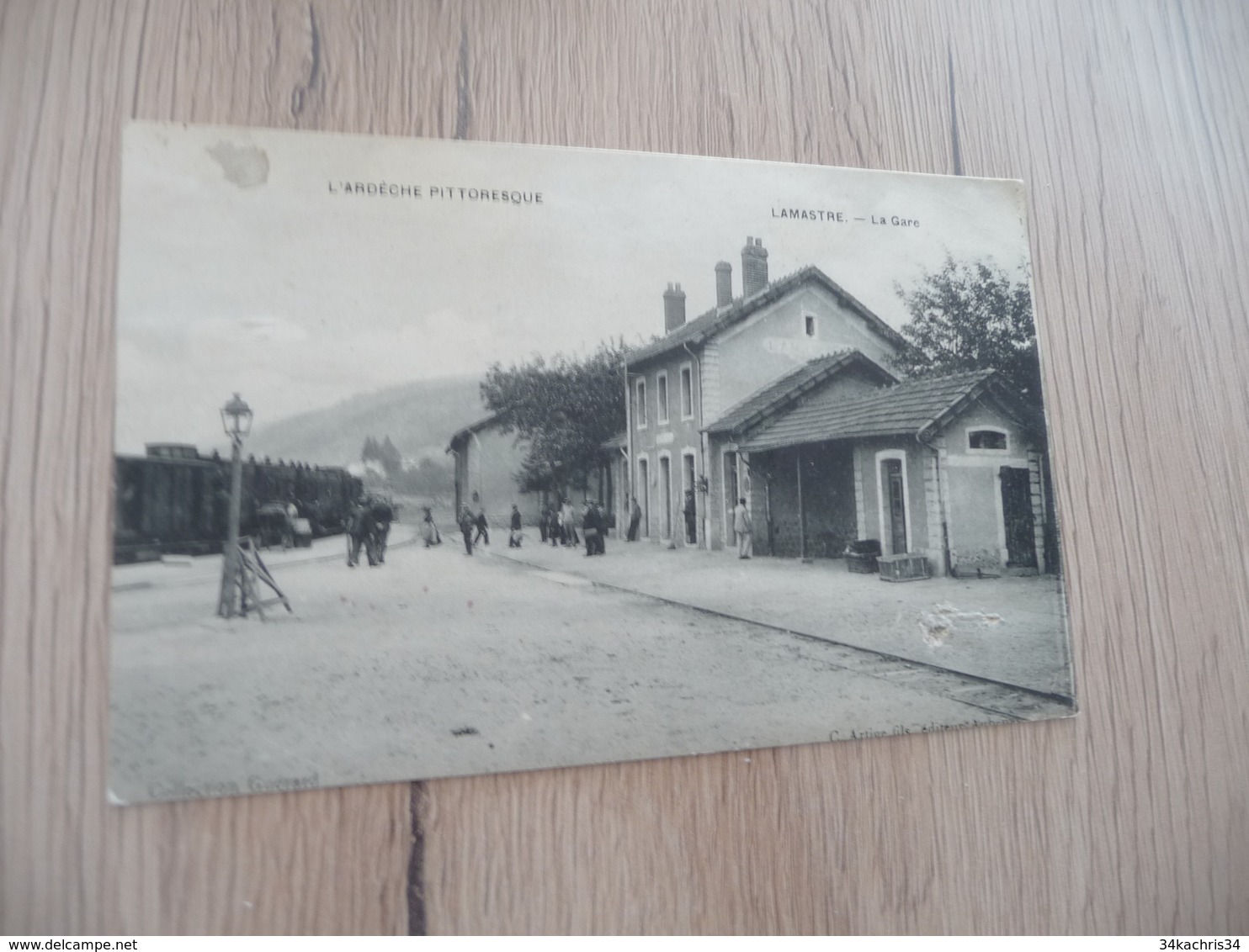 CPA 07 Ardèche Lamastre La Gare  BE - Lamastre