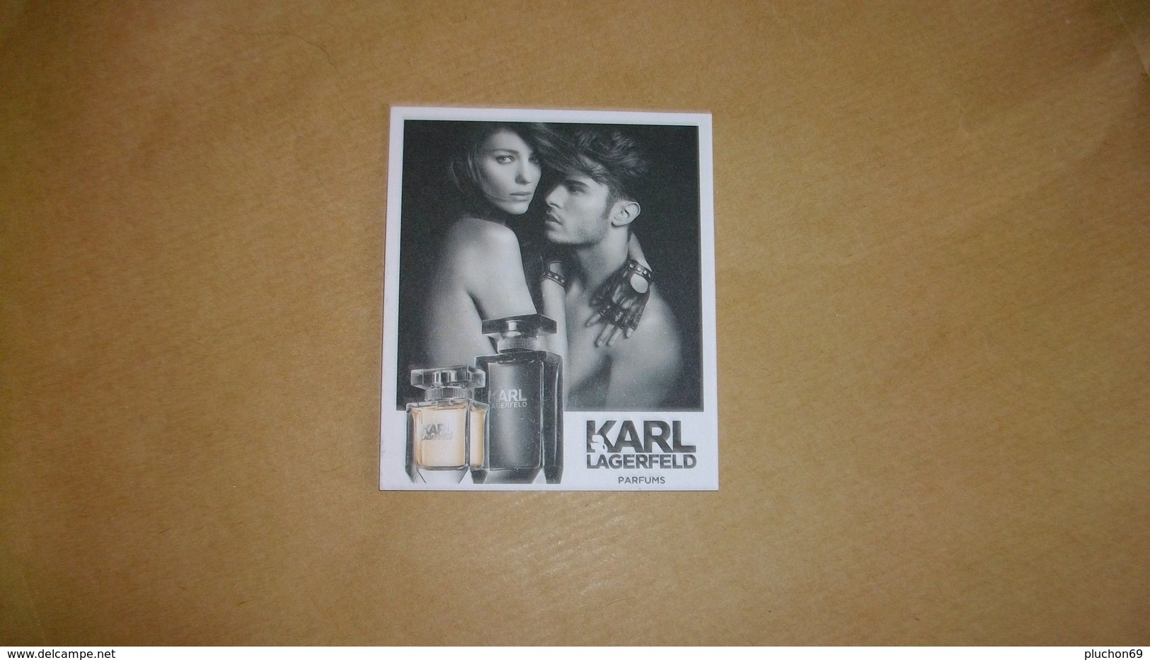 Carte Parfumée Lagerfeld Parfums - Modernes (à Partir De 1961)