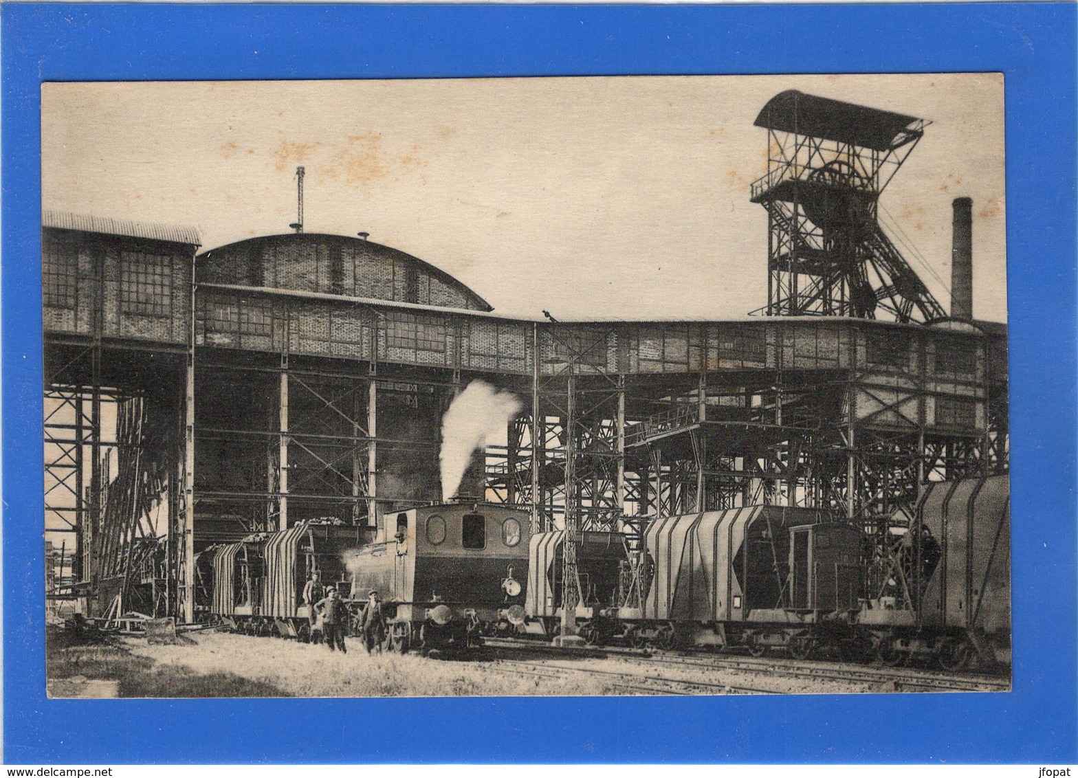 54 MEURTHE ET MOSELLE - MURVILLE MIne, Train De Chantier - Autres & Non Classés