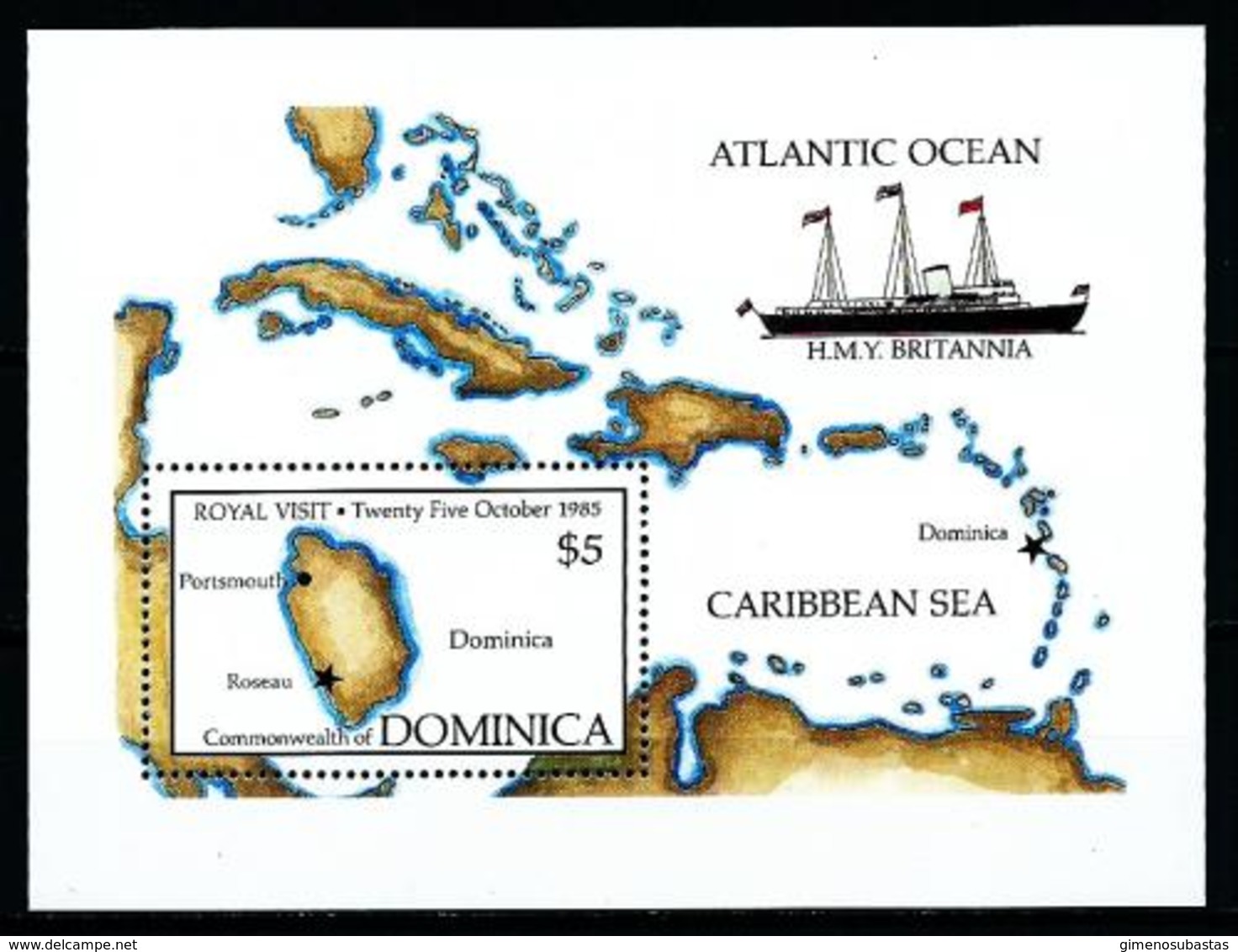 Dominica Nº HB-102 Nuevo - Dominica (1978-...)