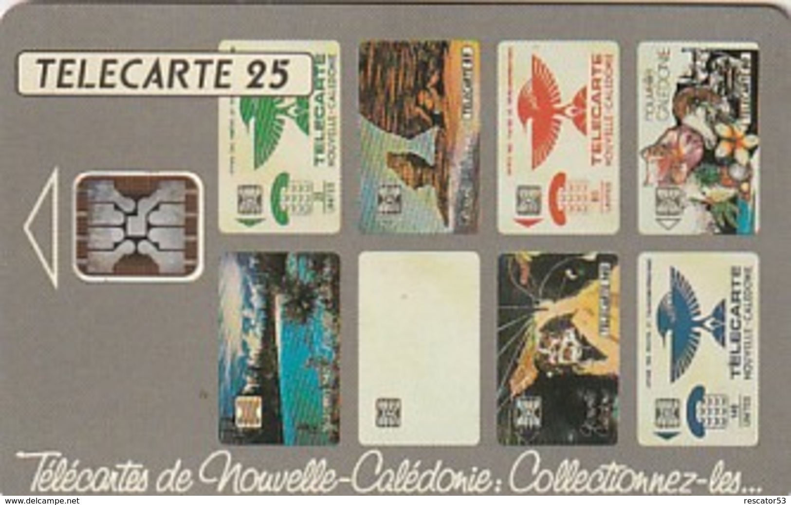 Rare Carte Téléphonique De Nouvelle-Calédonie 75 000 Ex - 1993