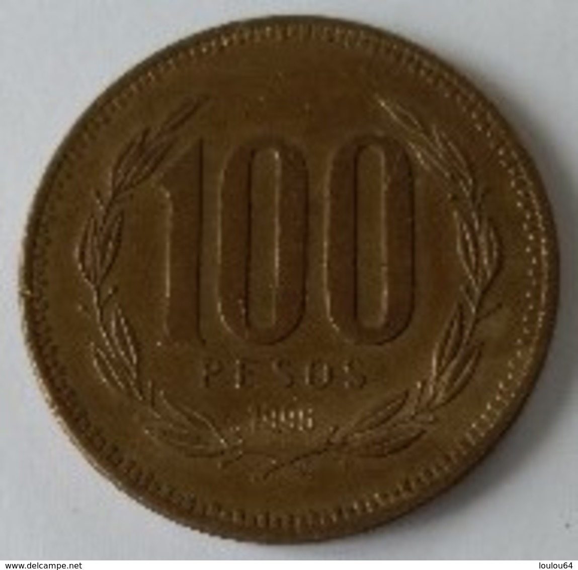 CHILI - 100 Pesos 1996 - - Chili