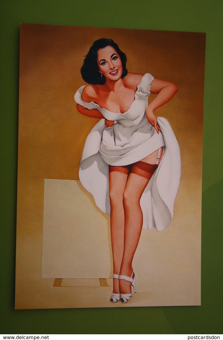 Pin-up. Baron Jerry Van Lind / Érotisme. Akt (Kunst) -  Nude - ELIZABETH TAYLOR - Pin-Ups