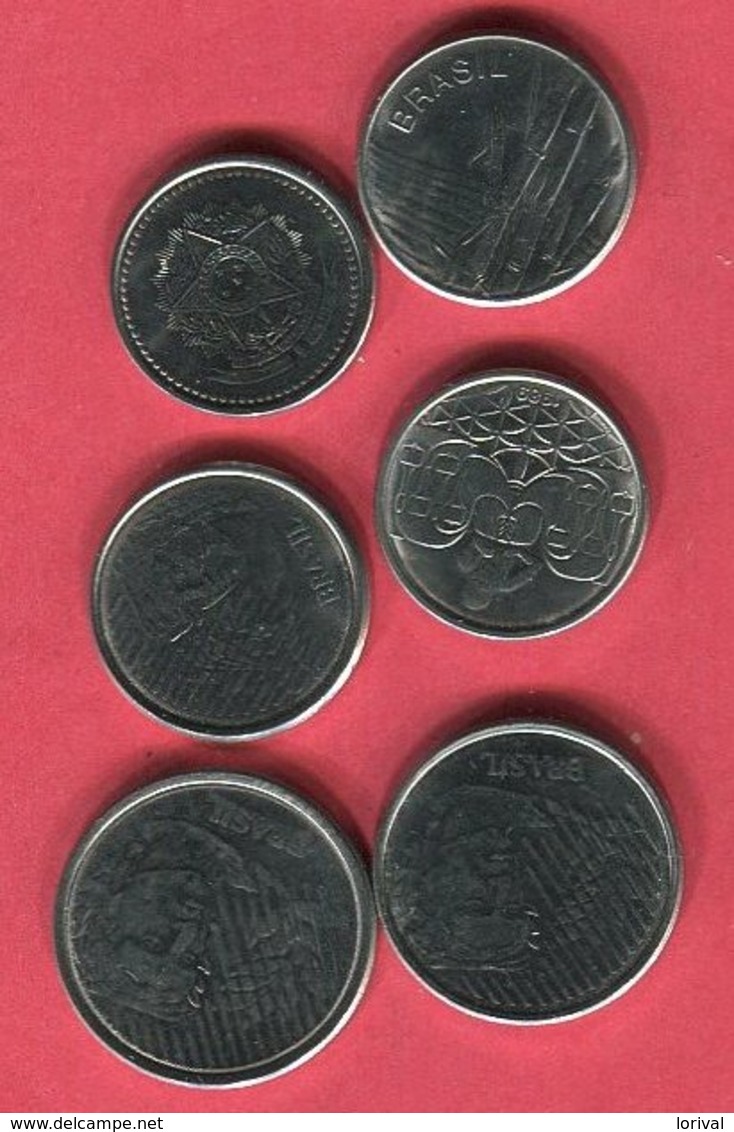 LOT 6 MONNAIES DIFFERENTES TB+ 4 - Brazil