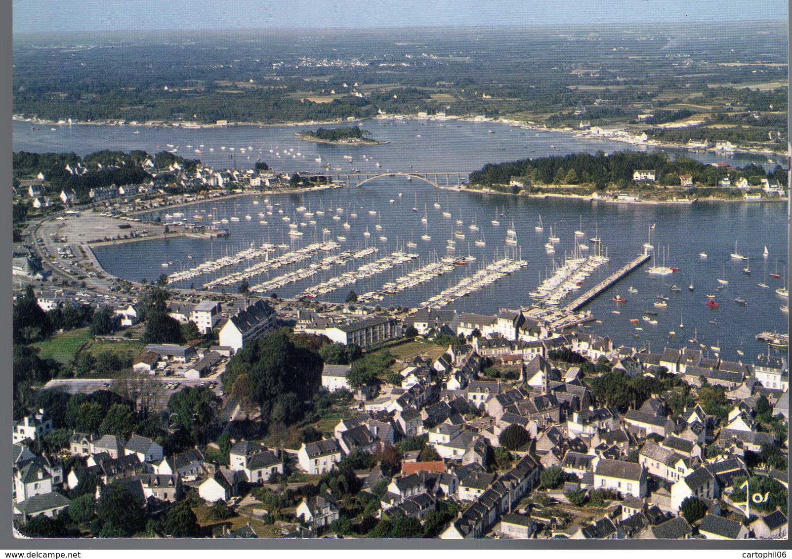 - CPM LA TRINITE-SUR-MER (56) - Vue Générale Aérienne 1990 - Editions IRIS 1774 - - La Trinite Sur Mer