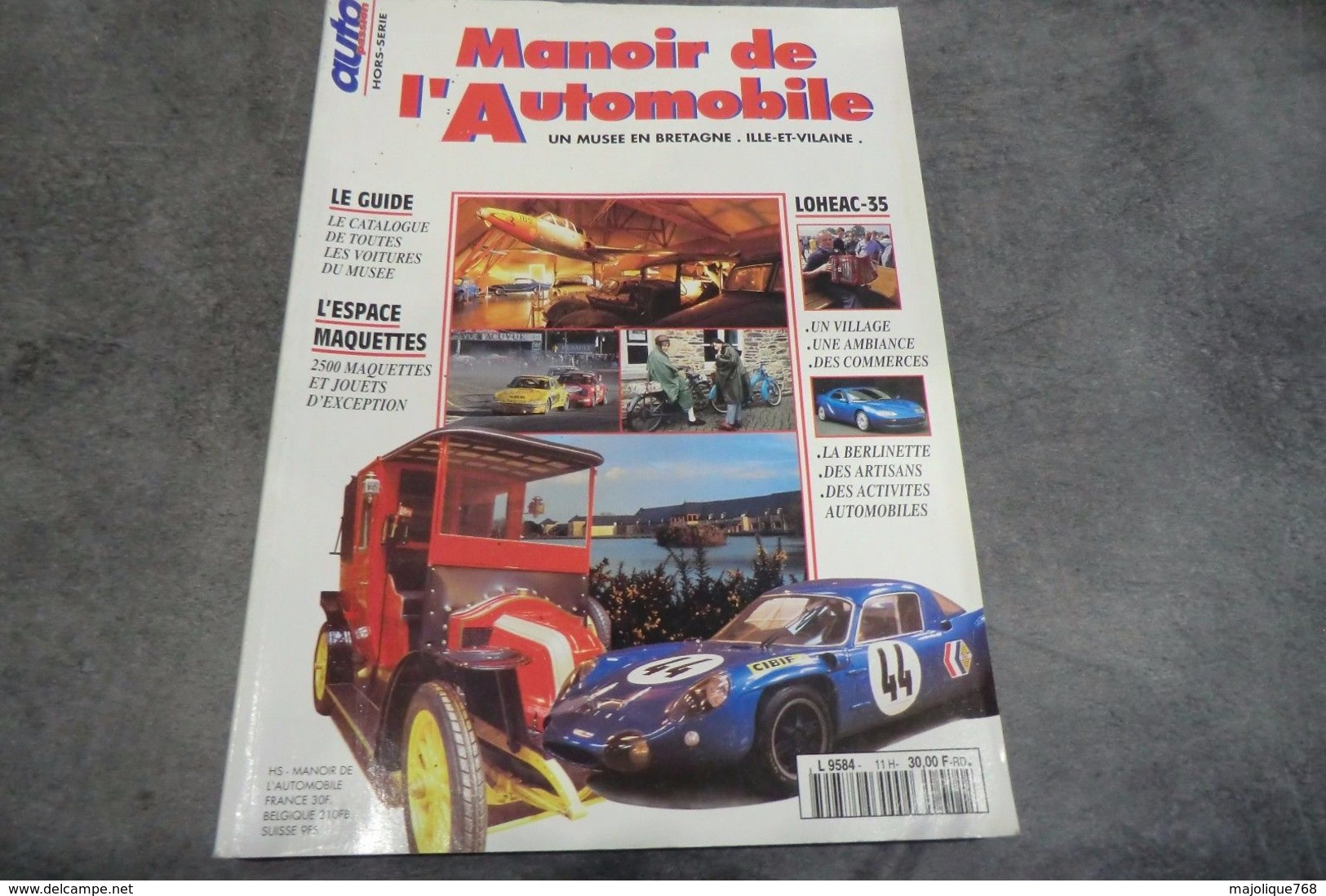 Magazine Le Manoir De L'automobile-hors-série-un Musée En Bretagne-ille Et Vilaine - Auto/Moto