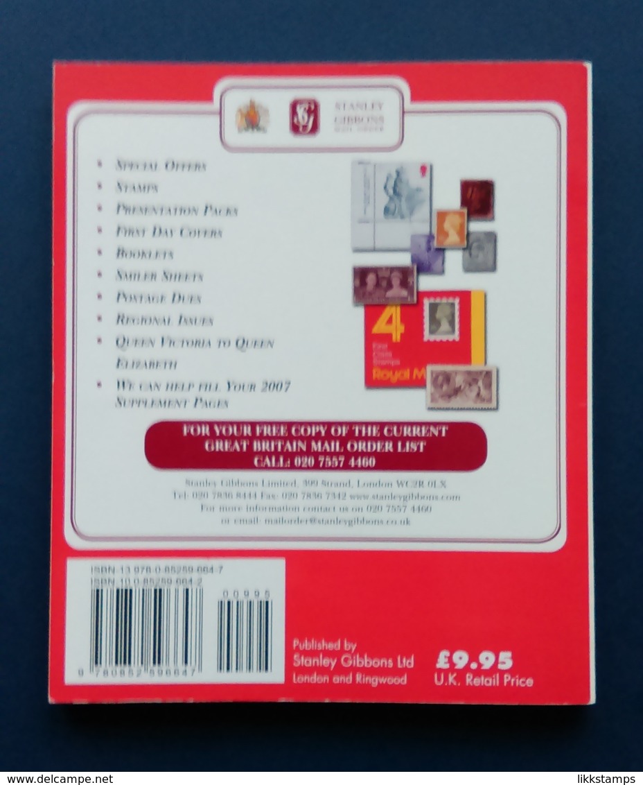 COLLECT BRITISH STAMPS 59th EDITION ( A STANLEY GIBBONS CHECK LIST ) 2008 USED - United Kingdom