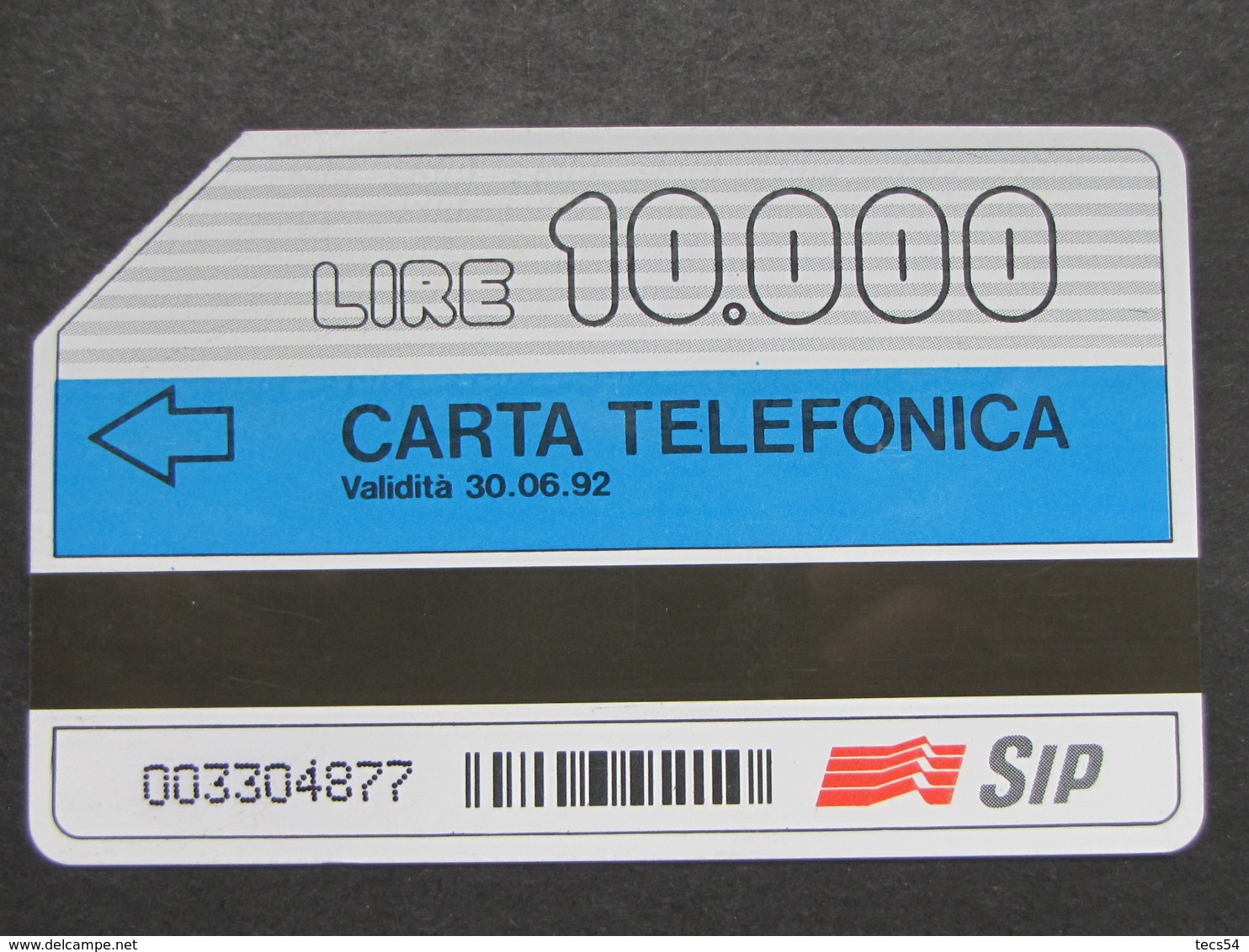 ITALIA 1149 C&C - FASCE ORARIE TECHNICARD POLAROID 30.06.92 - USATA USED - Públicas Figuración Ordinaria