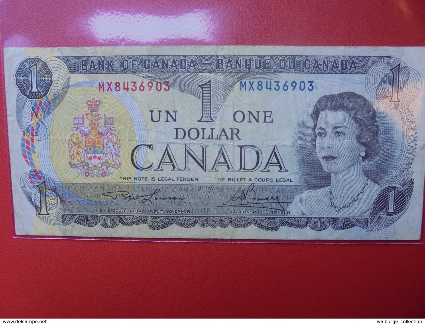 CANADA 1$ 1973 CIRCULER - Canada