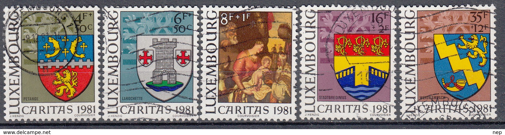 LUXEMBURG - Michel - 1981 - Nr 1041/45 - Gest/Obl/Us - Oblitérés