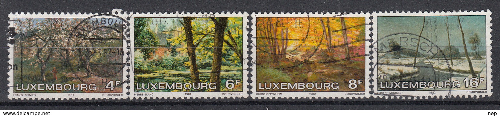 LUXEMBURG - Michel - 1982 - Nr 1046/49 - Gest/Obl/Us - Oblitérés