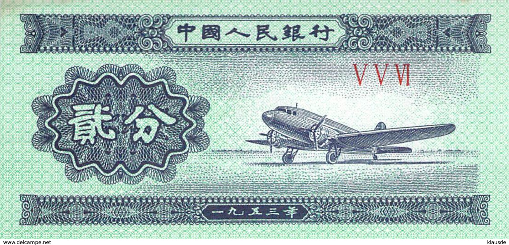 5 Fen China UNC 1953 - China