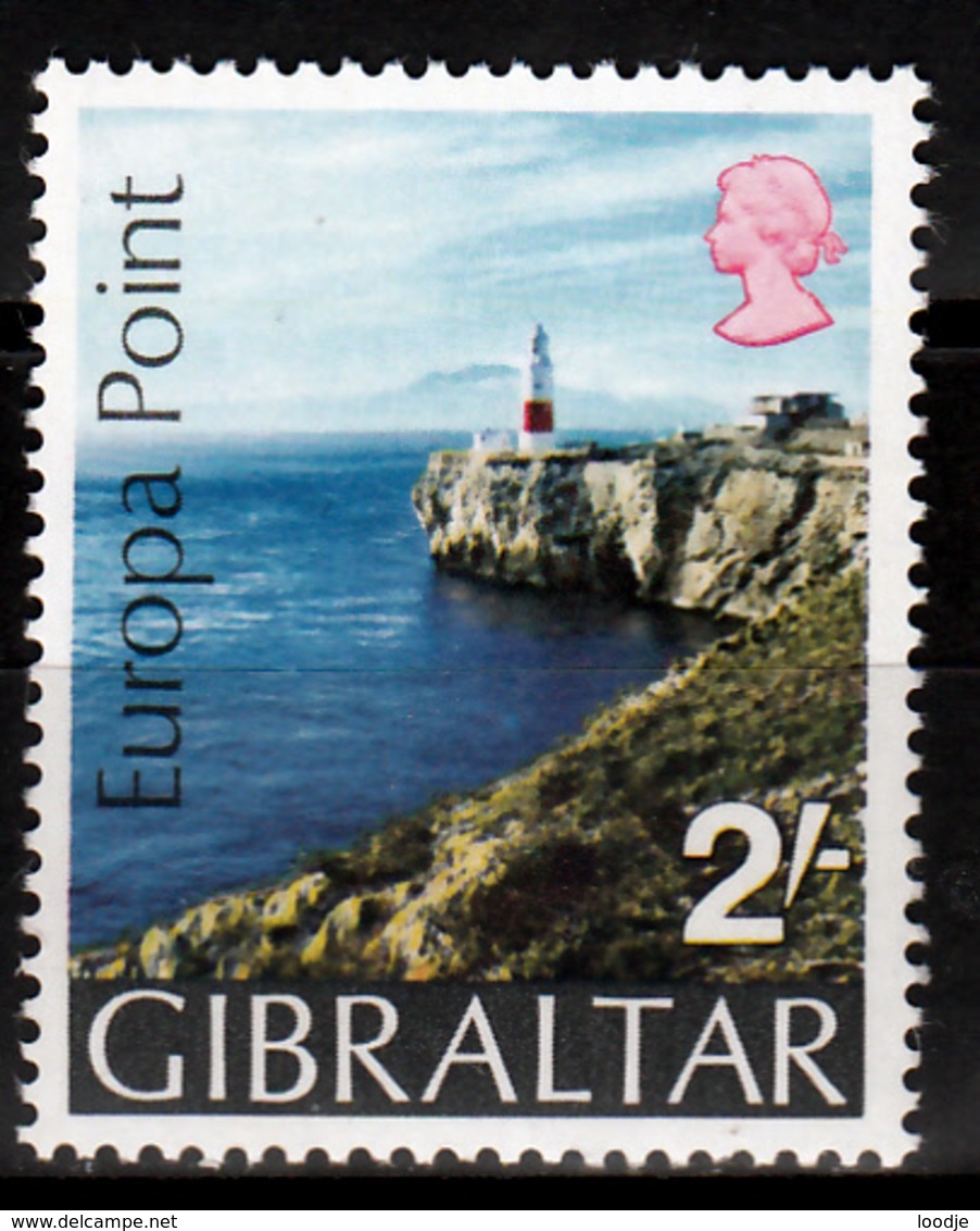 Gibraltar Mi 236 Europa Point  Postfris M.n.h. - Gibraltar