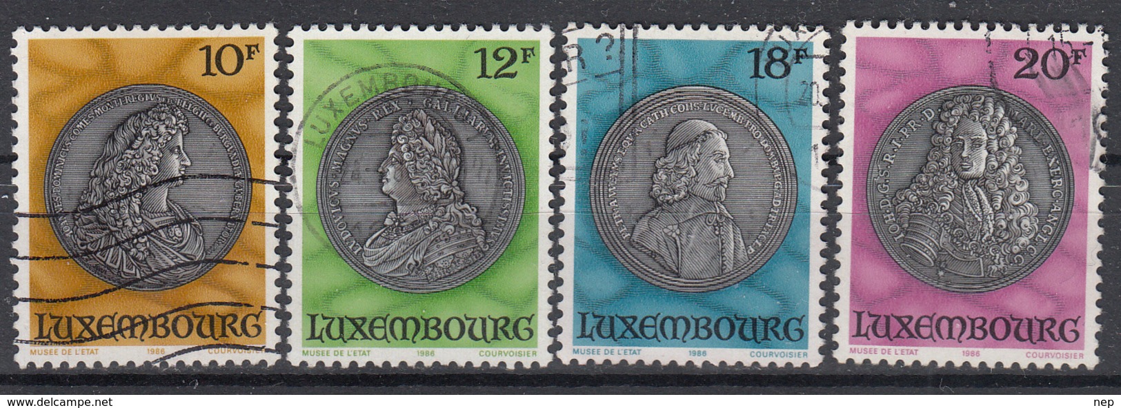 LUXEMBURG - Michel - 1986 - Nr 1143/46 - Gest/Obl/Us - Oblitérés