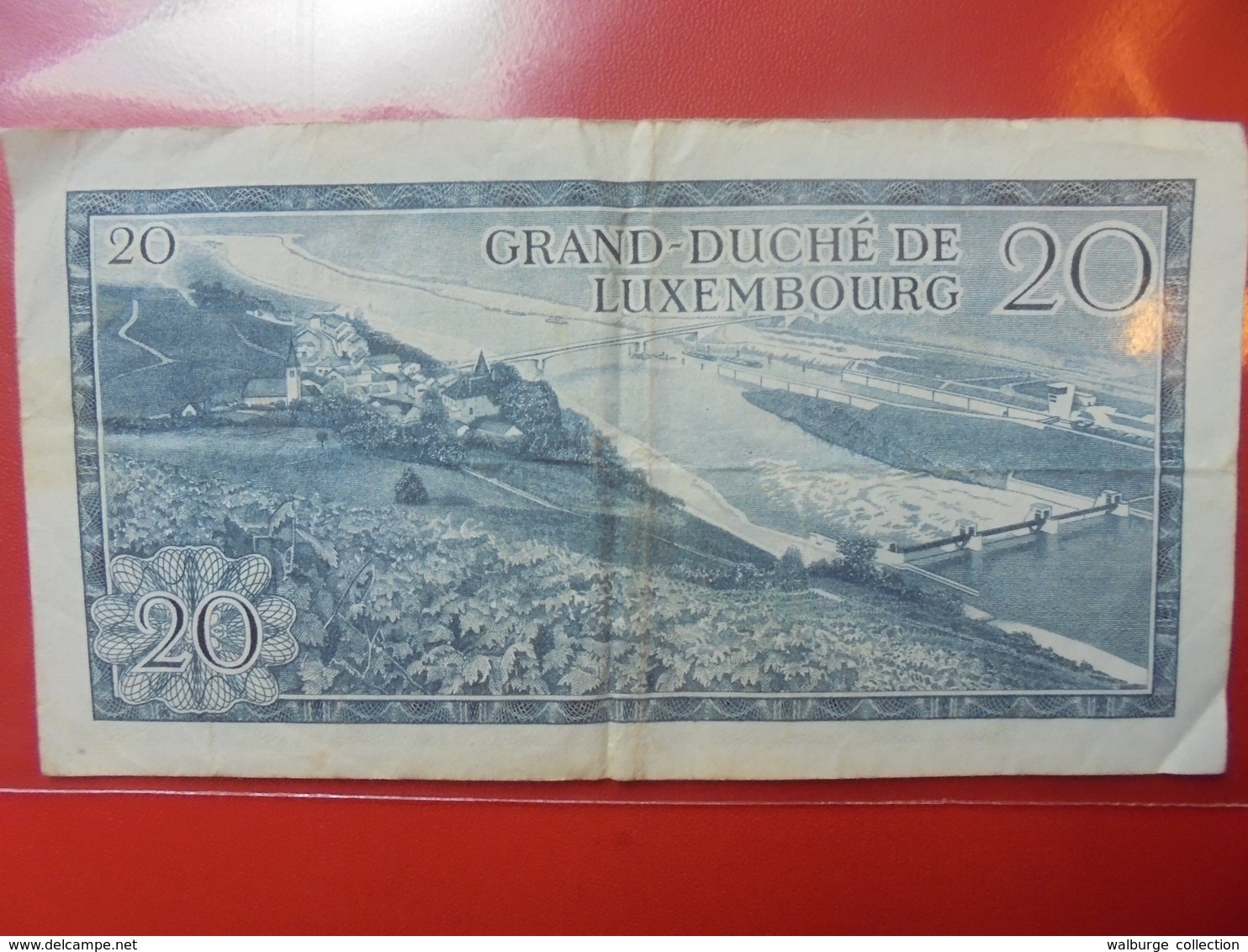 LUXEMBOURG 20 FRANCS 1966 CIRCULER - Luxemburg