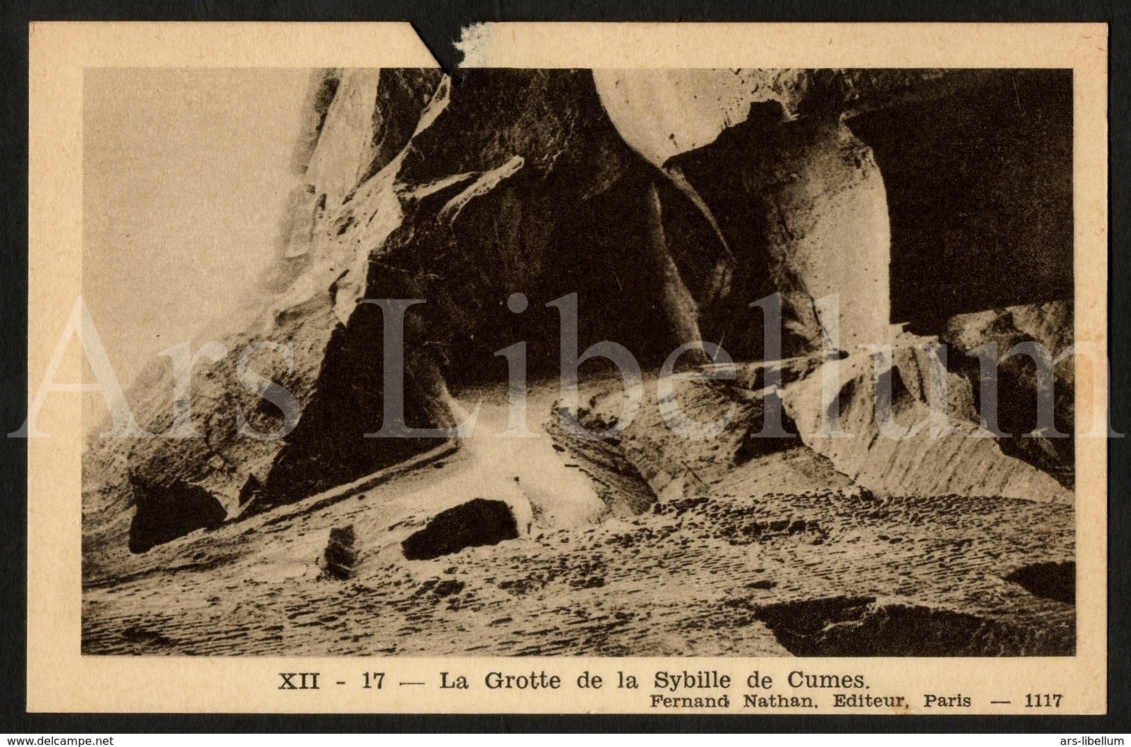 Postcard / CPA / Fernand Nathan / Unused / La Grotte De La Sybille De Cumes / XII-17 / 1117 - Autres & Non Classés