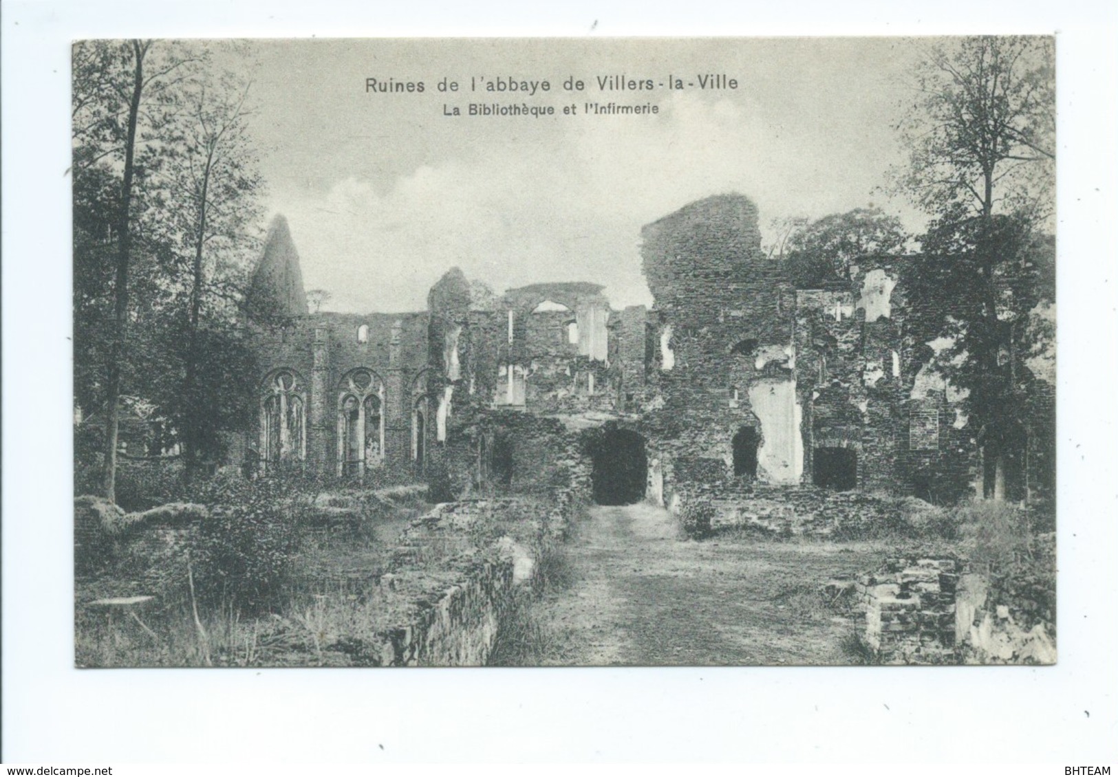 Ruines De L'Abbaye De Villers La Ville La Bibliothèque Et L'Infirmerie - Namur