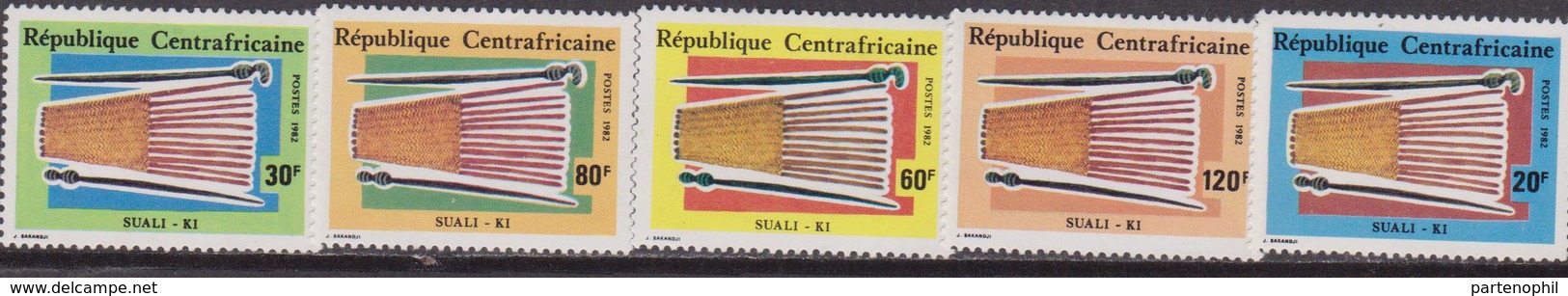 Rep. Centrafricaine - Arts Set MNH - Repubblica Centroafricana