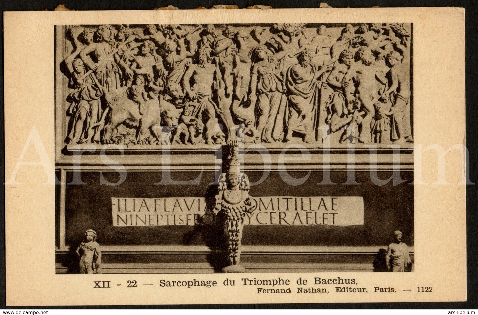 Postcard / CPA / Fernand Nathan / Unused / Sarcophage Du Triomphe De Bacchus / XII-22 / 1122 - Geschiedenis