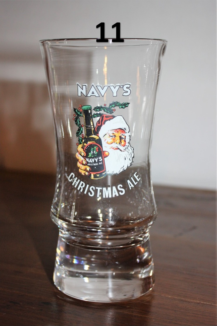Verre à Bière Navy's Christmas Ale - En Très Bon état - - Verres