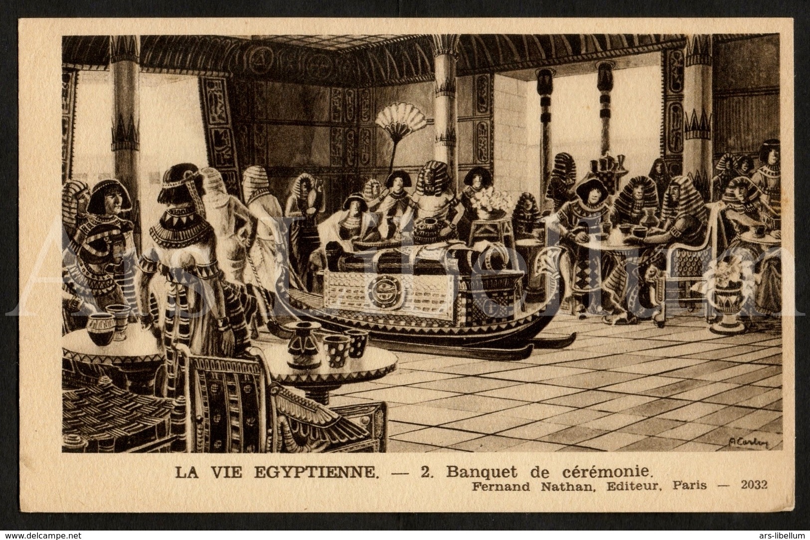Postcard / CPA / Fernand Nathan / Unused / La Vie Egyptienne / Banquet De Cérémonie / 2 / 2032 - Histoire