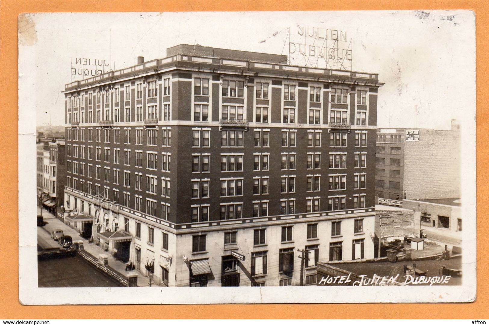 Dubuque Iowa 1940 Real Photo Postcard - Dubuque