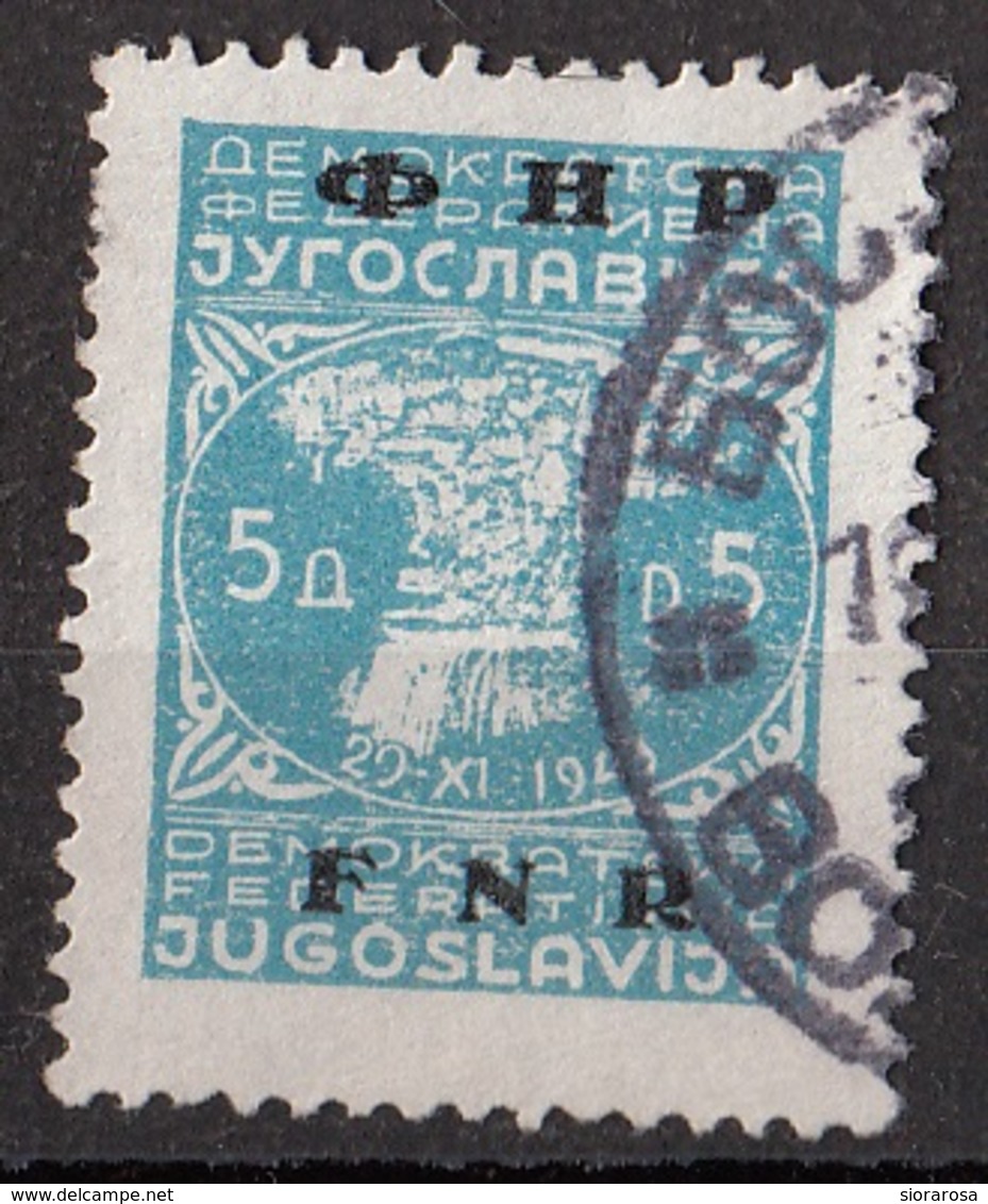 Jugoslavia 1949 Sc. 278  City Of Jajce Overprint FNR Used - Usati