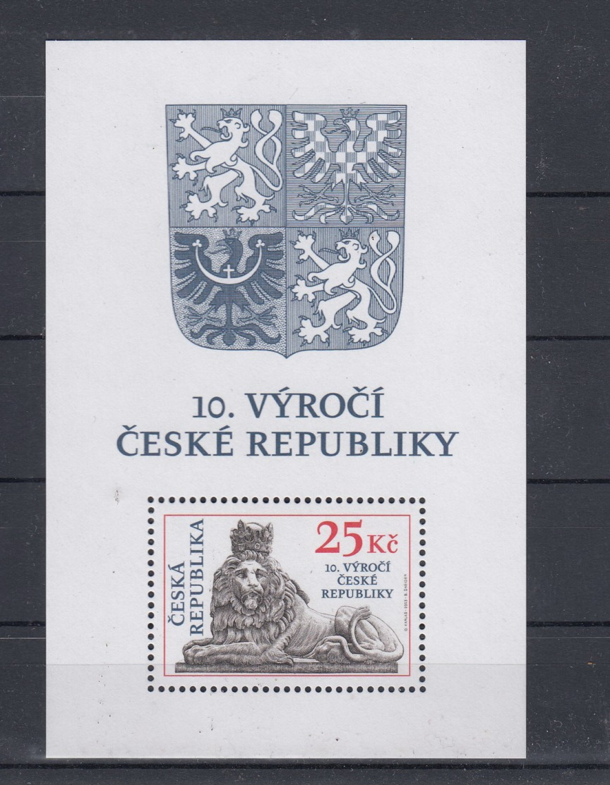 Tschechische Republik Michel Cat.No. Mnh/** Sheet 18 - Blocks & Sheetlets